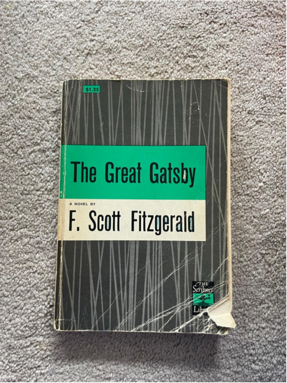 Scribner The Great Gatsby Coffee Table Book One Size Black Green